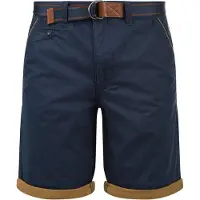 Blend Chinoshorts "BHNeji" Chino Shorts mit umgeschlagenen Hosenbeinen in Kontrastfarbe