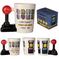 Puckator Joystick Arcade Game Over Handle 3d Tasse