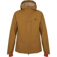 2117 of Sweden Nausta Herren Skijacke mit Kapuze braun 3XL