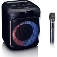 Ginza.se PA-101BK Party-Lautsprecher Bluetooth 5.0 100 W Funkmikrofon Akku 14 Std