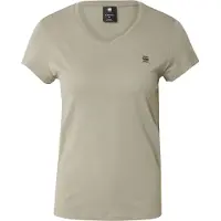 G-Star V-Shirt "Eyben", Damen, Gr. XS (34), grün (shamrock), Jersey, Obermaterial: 100% Baumwolle, unifarben, slim fit normal, V-Ausschnitt, Shirts V-Shirt, mit Label