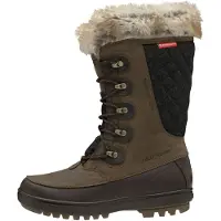 Helly Hansen für Damen. 11592 Lederstiefel Garibaldi VL braun (41), Flach, Nubukleder, Schnürung, Lässig, Outdoor