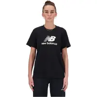 New Balance - Women's Sport Essentials Jersey Logo T-Shirt - T-Shirt Gr L schwarz