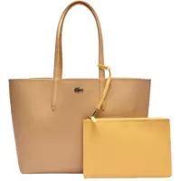 Lacoste Anna Reversible Bicolore Einkaufstasche Beige Beige One Size