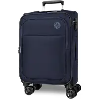 Joumma Bags Textil-Reisekoffer MOVOM Atlanta Azul, 56x37x20cm, 34L, 5318622 (kleines Exp.)