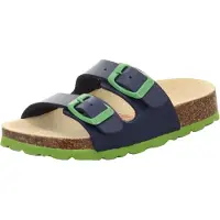 Superfit Fussbettpantoffel blau/grÜn (8210) 31