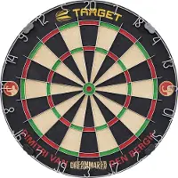 Target Dimitri van den Bergh Set Profi-Dartboard