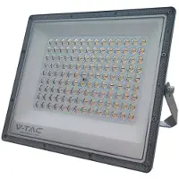V-TAC SMD-LED-Scheinwerfer 100 W CCT 3IN1 mit integriertem Treiber-IC und austauschbaren LEDs, dunkelgraue Farbe, IP65 – 23615