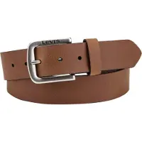 Levis Accessories Ledergürtel "SEINE GÜRTEL", Damen, Gr. 90, braun (cognac), Leder, Gürtel Ledergürtel