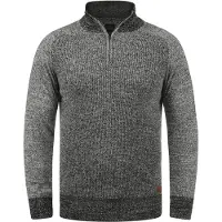 Blend Troyer "Troyer BHGrandolf", Herren, Gr. XXL, schwarz, Obermaterial: 100% Baumwolle CO., Pullover Troyer
