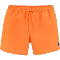 John devin Badeshorts , Herren, Gr. M, N-Gr, orange, Microfaser, Recycling-Polyester, unifarben, Badehosen Badeshorts, mit klassischem Style