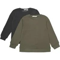 Minymo Rundhalspullover MISweatshirt in Grau | Gr.: 116