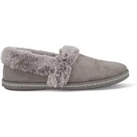 SKECHERS Cozy Campfire-Team Toasty Damenschuhe Hausschuhe Grau Freizeit, Schuhgröße:41 EU