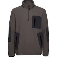 Blend Troyer "Troyer BHLaurup", Herren, Gr. XXL, grau (iron gate), Obermaterial: 100% Polyester PES., Pullover Troyer