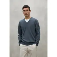 Ecoalf für Herren. MCMGAKNFERRO0666W24-125 Ferro Pullover grau (M), Blau, Lässig, Nachhaltig, Recycelte Wolle