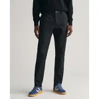 Gant für Herren. 1505220 Chinos slim fit Tech Prep Hose schwarz (30/32), Lässig, Baumwolle