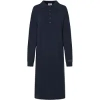 Pepe Jeans für Damen. PL953592 Haddie Kleid navy (S), Lässig, Polyester, Langarm, Marine
