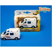 Kids Globe sterbe Polizeiauto NL, 8cm
