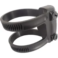 Edge Flexmount Ringschloss-Montageset schwarz 2-teilig