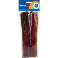 Haza chenillendraht Create It- Glitzer 50 Stück