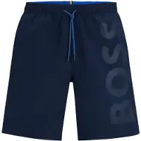 BOSS für Herren. 50509127 Orca navy Badeanzug (L), Strandbekleidung, Recyceltes Polyester, Nachhaltig, Marine