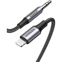 UGREEN 70509 Lightning-auf-lightning/klinkenadapter 1 M 3.5 Mm