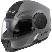 LS2 Helmets LS2 FF902 Scope II Klapphelm, grau, M (57/58)