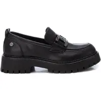 Xti für Damen. 14329102-NEGRO Mokassins 143291 schwarz (41), 3 bis 5 cm, Keine, Lässig