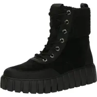 Gabor Comfort Damenschuhe Schnürstiefel Schwarz Freizeit