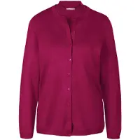 Goldner Strickpullover "Kurzgröße Strickset aus Jacke, Halbarmpullover", Damen, Gr. 20, pink (himbeere), Obermaterial: 100% Polyacryl PAN., normal, Sonstiges, Pullover Strickpullover, Ohne