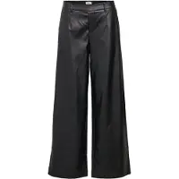 Object Beschichtete Hose Mit Weitem Bein