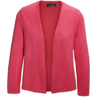 Goldner Strickjacke "Wunderbar leichter Strick-Bolero", Damen, Gr. 48, rosa (pink), Obermaterial: 100% Viskose CV., figurumspielend, eng Tubular, Strickjacken Strickjacke, perfekt über Kleider