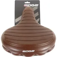 Edge Fahrrad Sattel Urban XL Wave Braun