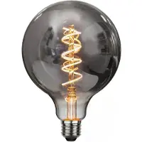 Star Trading LED-Globelampe E27 2W G125 Decoled Spiral Smoke