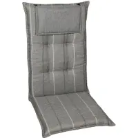 GO-DE Sesselauflage "Sesselauflage hoch", grau, B:50cm H:120cm T:48cm, Olefin (Polypropylen), Polsterauflagen, Sesselauflage, Olefin