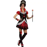 Atosa Malvada Queen Hearts Damenkostüm