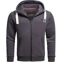 Alessandro Salvarini Jacke Herren Hoodie AS314 in Anthrazit | Gr.: S