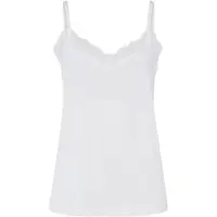 HEINE Spitzentop in ecru | Gr.: 38