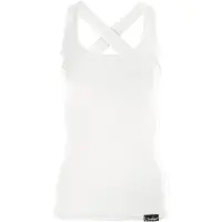 Winshape Sporttop "WVR25", Damen, Gr. M, weiß, 90% Baumwolle, 10% Elasthan, eckiger Ausschnitt, Tops Sporttop, Cross Back Style