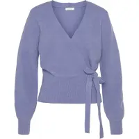 LASCANA Wickelstrickjacke lila Gr. 36/38 für Damen. Sehr Bequem