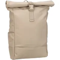 Johnny Urban Laptop Rucksack Harvey Rolltop 16" beige