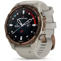 Garmin Computer: Descent Mk3i, 43 mm, bronzefarben