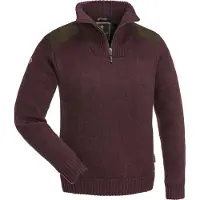 Pinewood Hurricane Women Sweater d.burgundy melange (563) S