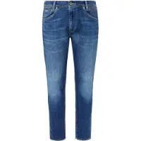 Pepe Jeans für Herren. PM207391HT5 Blaue konisch zulaufende Jeans (30/34), Lässig, Baumwolle, Denim, Nachhaltig