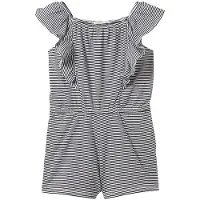 Tom Tailor Striped Overall ärmelloser Strampler