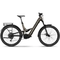 Haibike ADVENTR 10 Low met.sand/black glänzend 27,5" 800 Wh Wave E-Tourenbike in Bronze