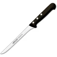Arcos Filetmesser 160 mm Edelstahl Nitrum - Steakmesser Schwarz POM Griff