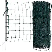 Kerbl Kaninchennetz 50mtr, 65 cm Einzelspitze, grün