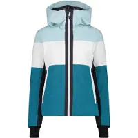 CMP Woman Jacket FIX Hood teal (E867) 46