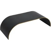 AYTM Tablett Curva, schwarz, 62 x 25 x 16 cm, Holz